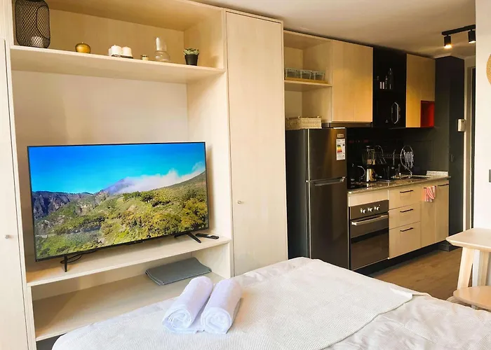 Hom I Luminoso Studio 2Pax En Santiago Centro
